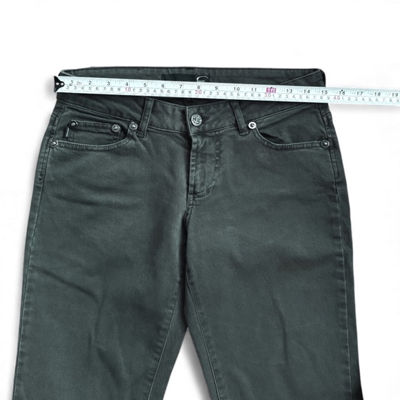 Just Cavalli Stretch Denim Jeans (Olive Green) Size 28 - Picture 7 of 12